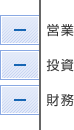事業検討型【営業－　投資－　財務－】